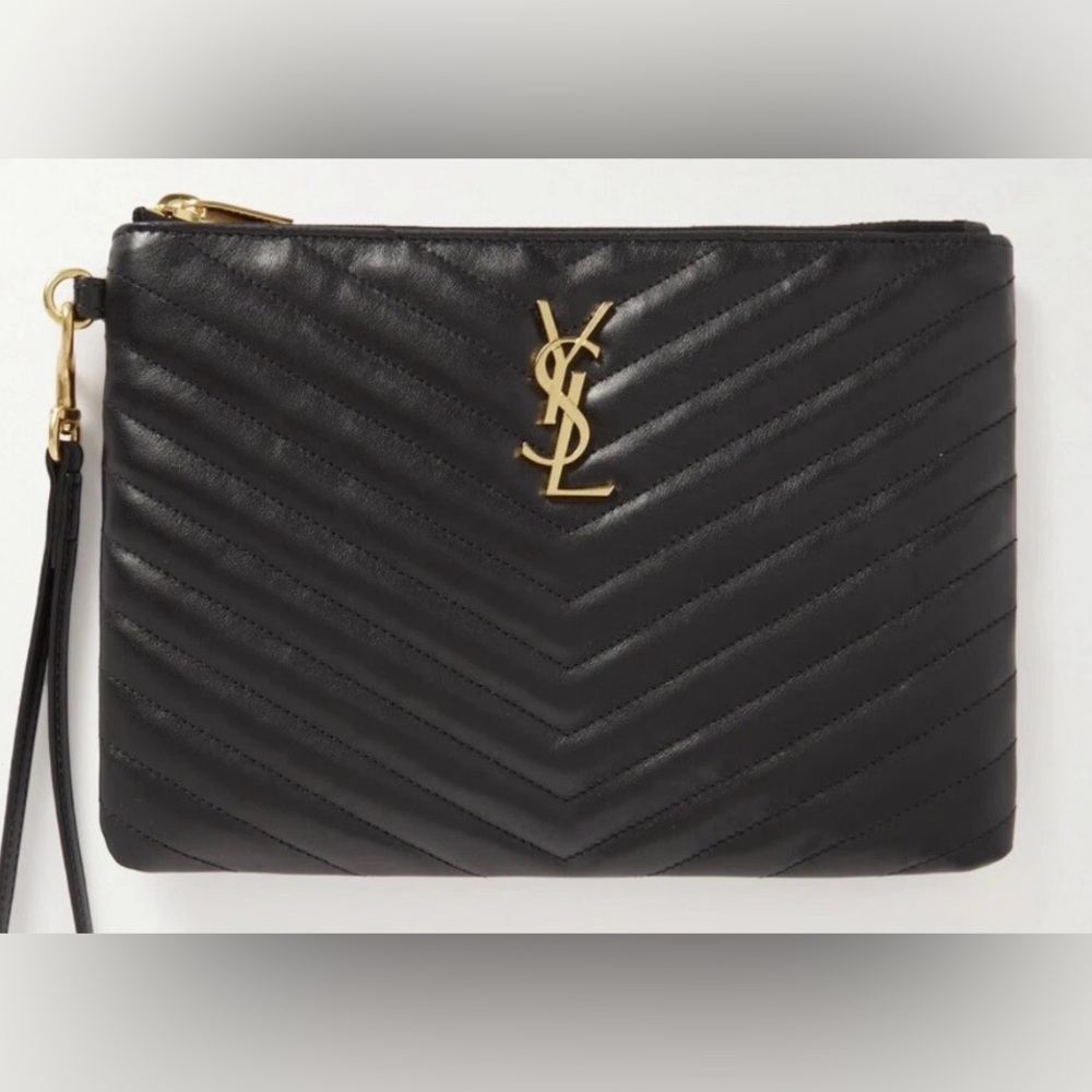 Ysl Saint Laurent CASSANDRE MATELASSÉ A5 POUCH IN LEATHER Bag